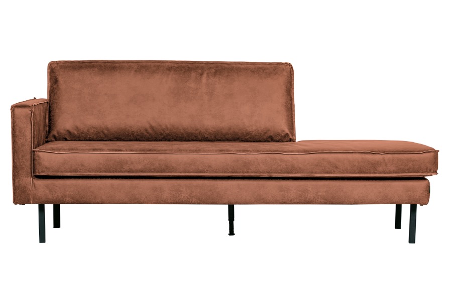 Rodeo Daybed Left Cognac