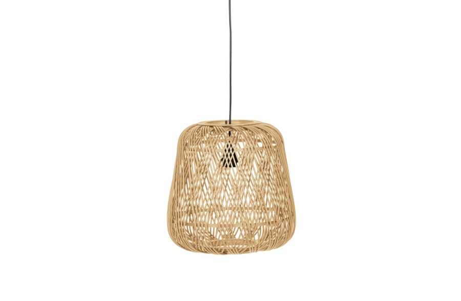 Moza Hängende Lampe Bambus Natürliche 36x36cm