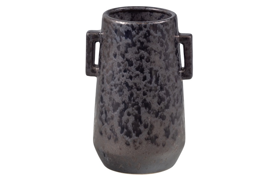 Bombay Can Vase Keramik Braun