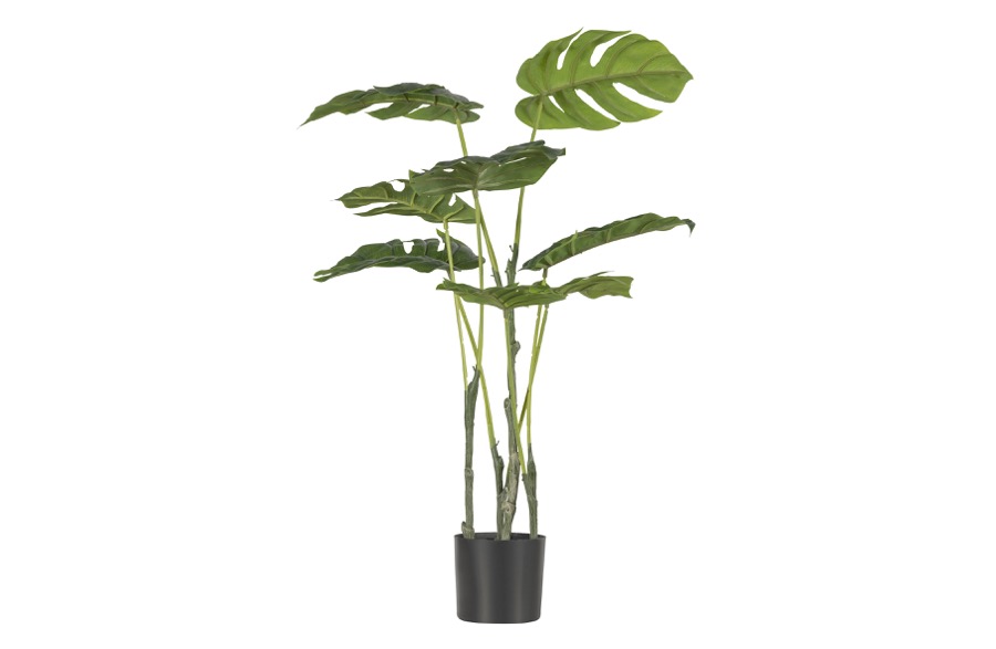 Monstera Kunstpflanze Grün 76cm