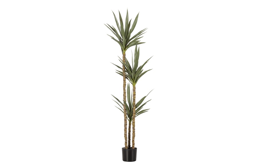 Yucca Kunstpflanze Grün 155cm