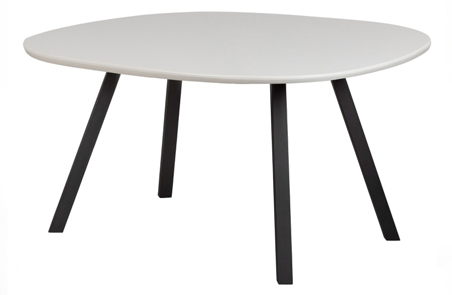 Tablo Tisch Asche Nebel Organisch 130×130 [fsc] Square Leg