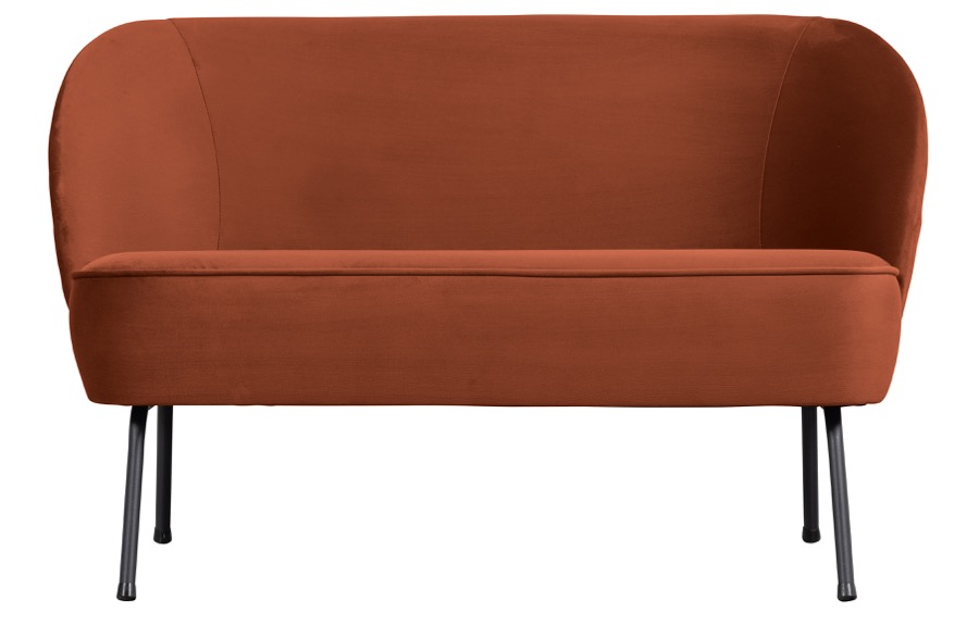 Vogue 2-sitz Kleines Sofa Rust