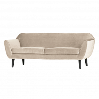 ROCCO SOFA 187 CM SAMT OFF WHITE [fsc] 340451-W