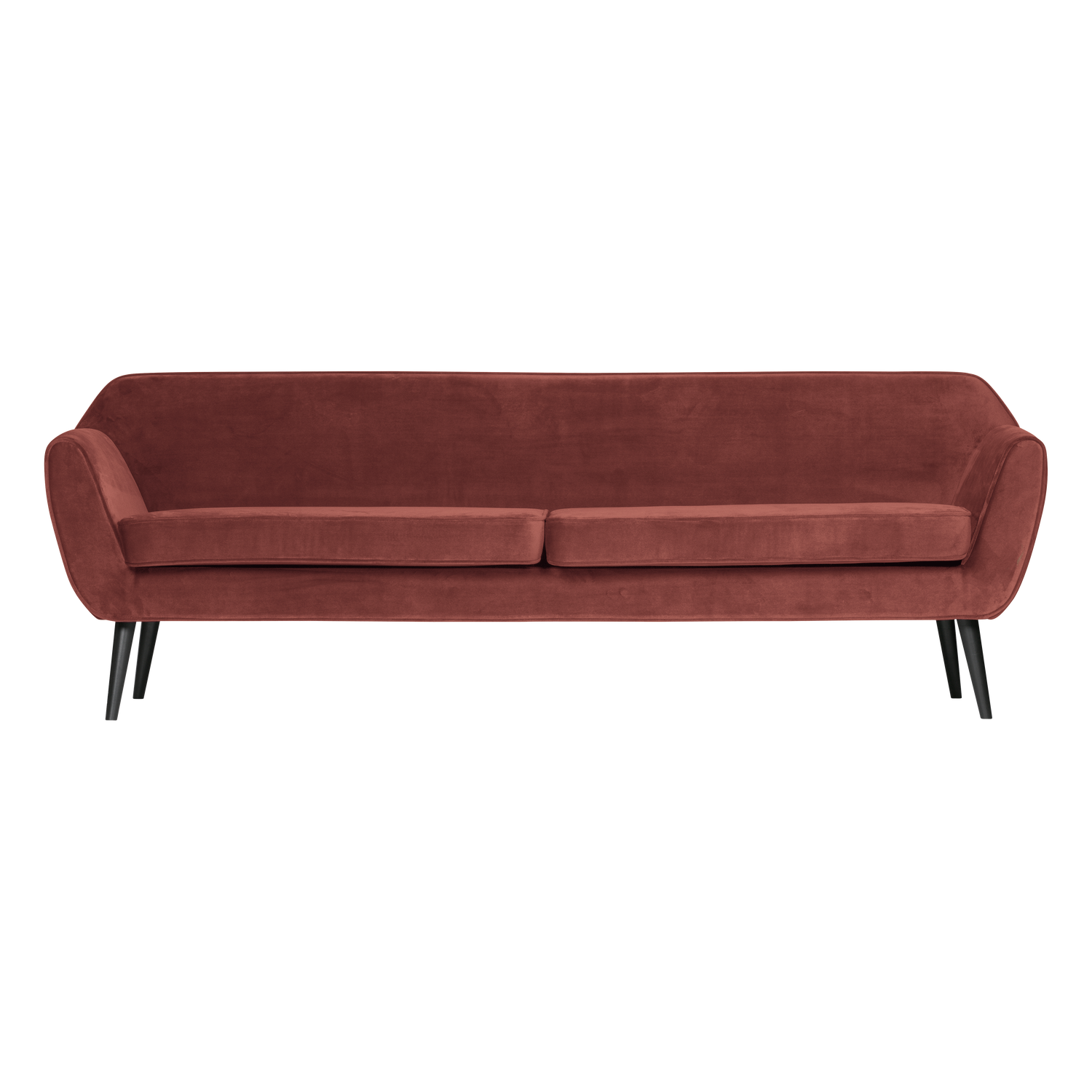 ROCCO XL SOFA 230 CM SAMT BORDEAUXROT [fsc] 340480-R – Bild 2