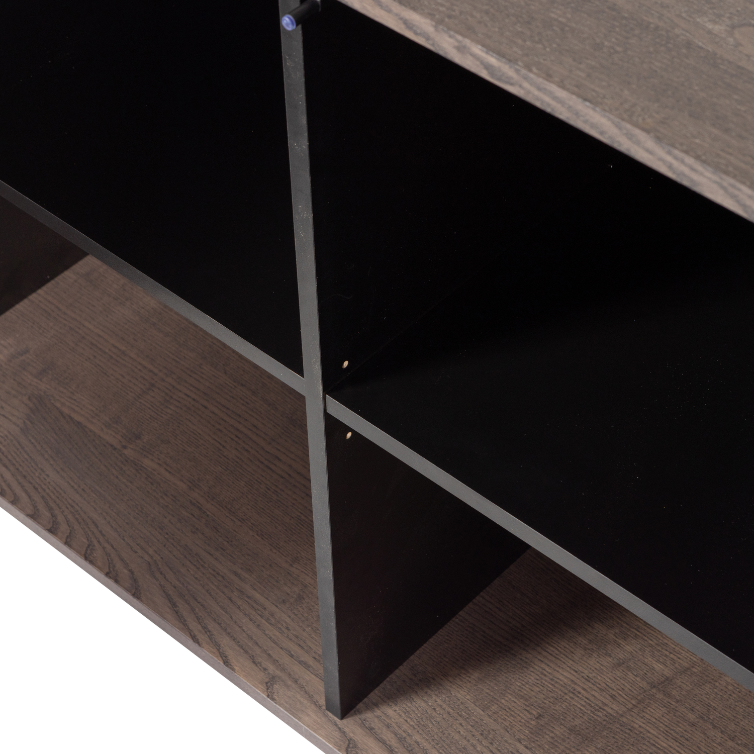 NEW GRAVURE KOMMODE 200 CM ASCHE FURNIER ESPRESSO [fsc] 373471-EV – Bild 7