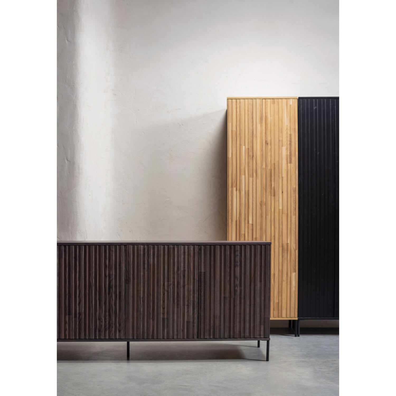 NEW GRAVURE SCHRANK MIT SCHUBLADEN EICHE NATUR [fsc] 373474-B – Bild 3