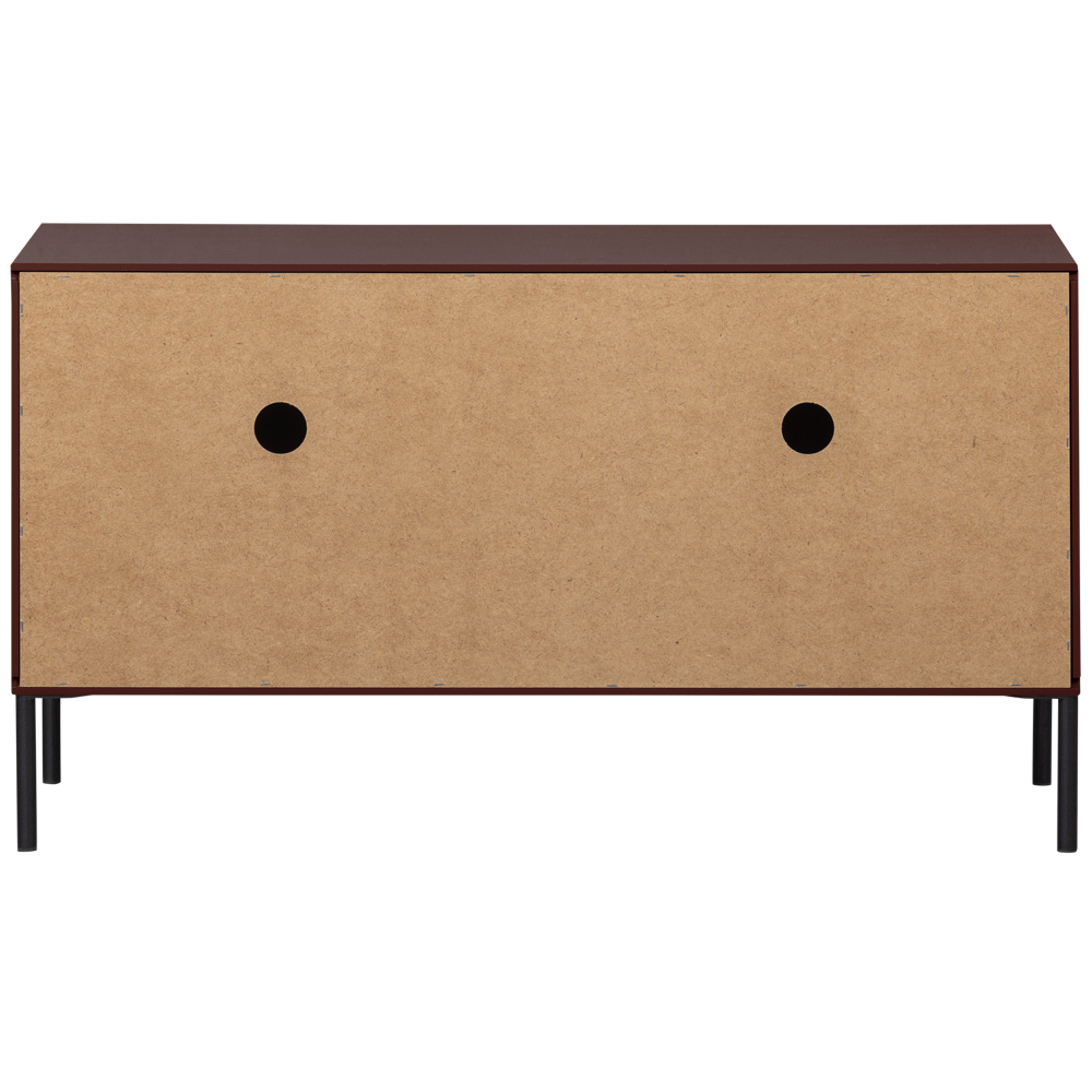 NEW GRAVURE TV-MOBEL 100 CM KIEFER BORDEAUXROT [fsc] 373472-BR – Bild 5
