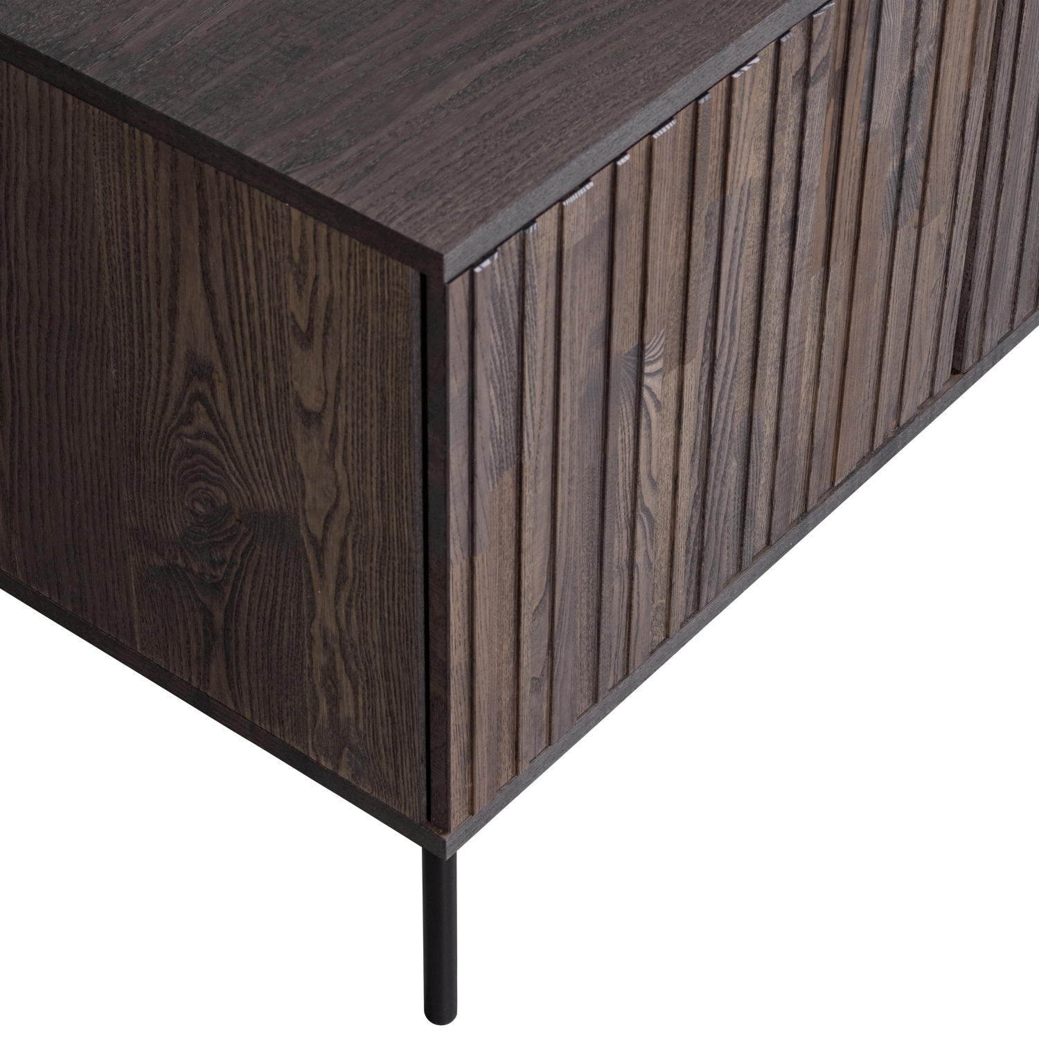 NEW GRAVURE TV-MOBEL 150 CM ASCHE FURNIER ESPRESSO [fsc] 373473-E – Bild 6