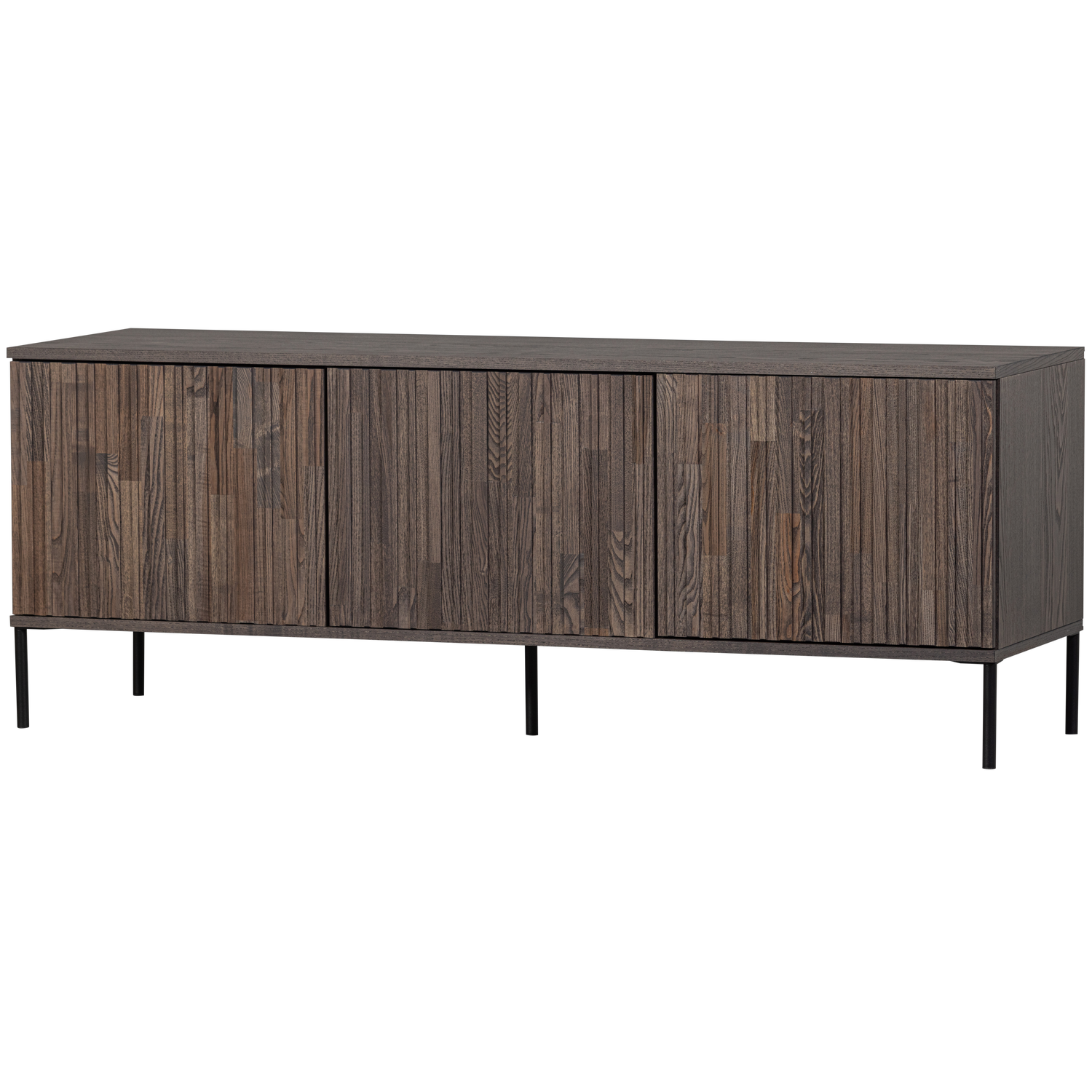 NEW GRAVURE TV-MOBEL 150 CM ASCHE FURNIER ESPRESSO [fsc] 373473-E