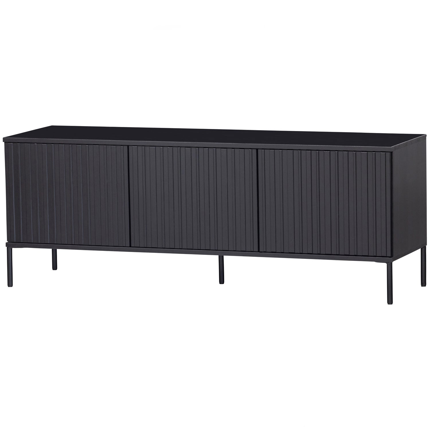 NEW GRAVURE TV-MOBEL 150 CM KIEFER SCHWARZ [fsc] 373473-Z
