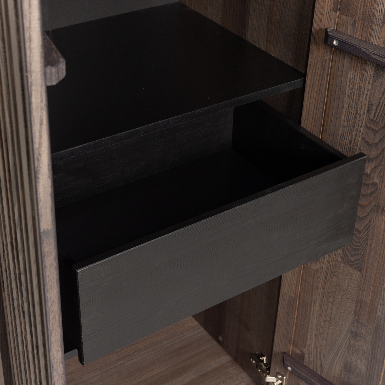 NEW GRAVURE SCHRANK SCHUBLADEN ASCHE FURNIER ESPRESSO [fsc] 373474-E – Bild 8