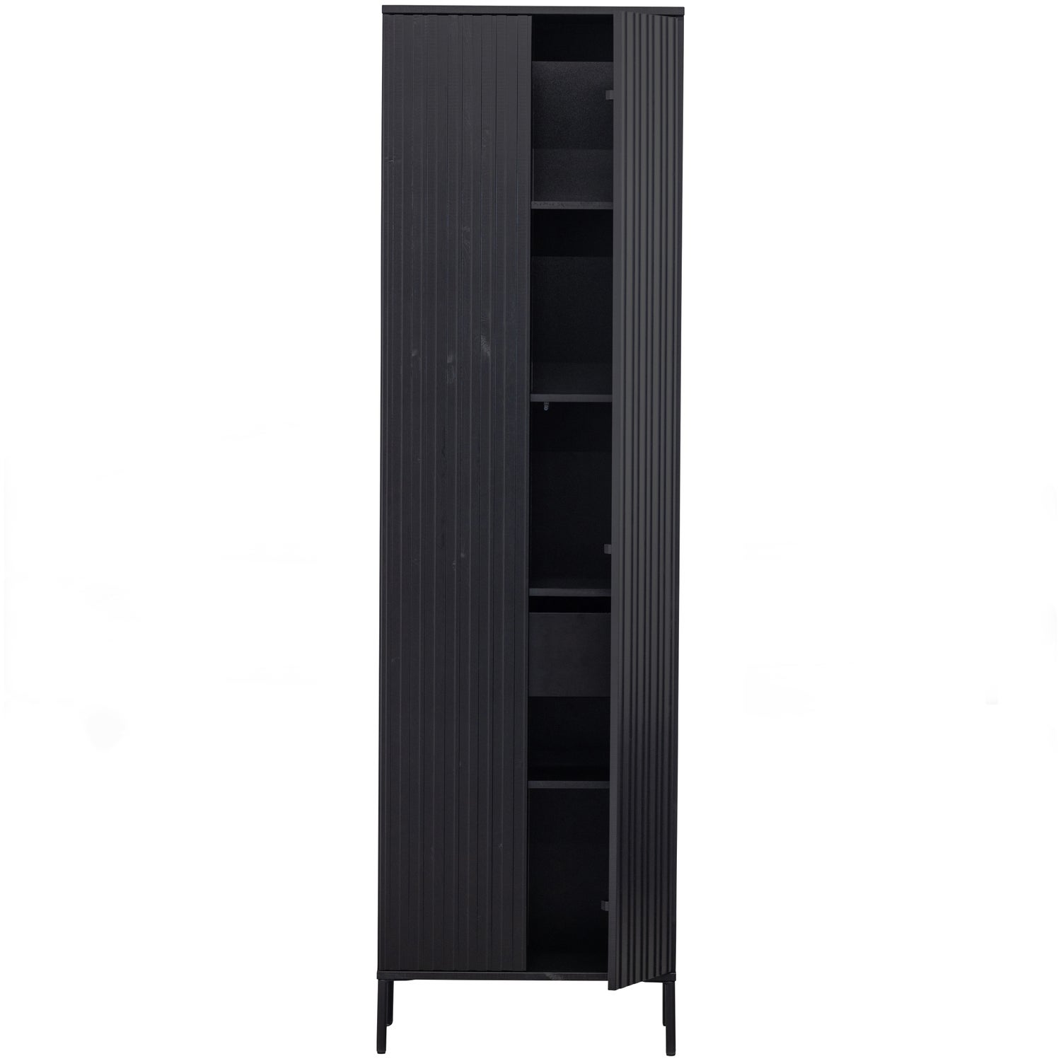 NEW GRAVURE SCHRANK MIT SCHUBLADEN KIEFER SCHWARZ [fsc] 373474-Z – Bild 6
