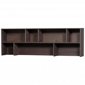 NEW GRAVURE AUFSATZSCHRANK ASCHE FURNIER ESPRESSO [fsc] 373565-E