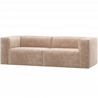 BEAN 3,5-SITZER SOFA CHENILLE VELVET NATUR 373721-VN