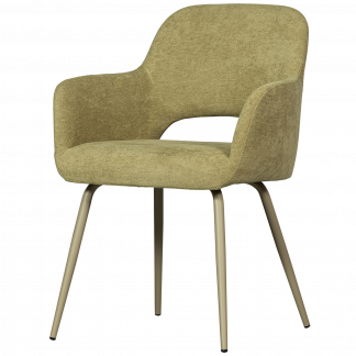 JENNY ESSZIMMERSTUHL GEWEBTES STOFF SALBEI GRUN 374076-G