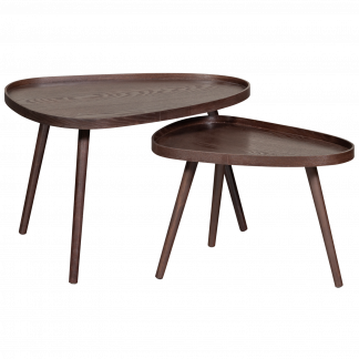 NISSA BEISTELLTISCH WALNUT - 2ER SET 375065-W