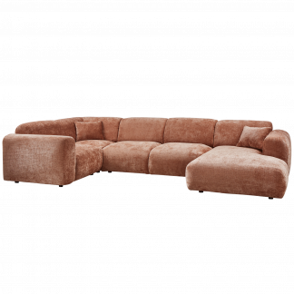 CLOUD ECKBANK LINKS GEWEBTE CHENILLE TERRA 375074-E
