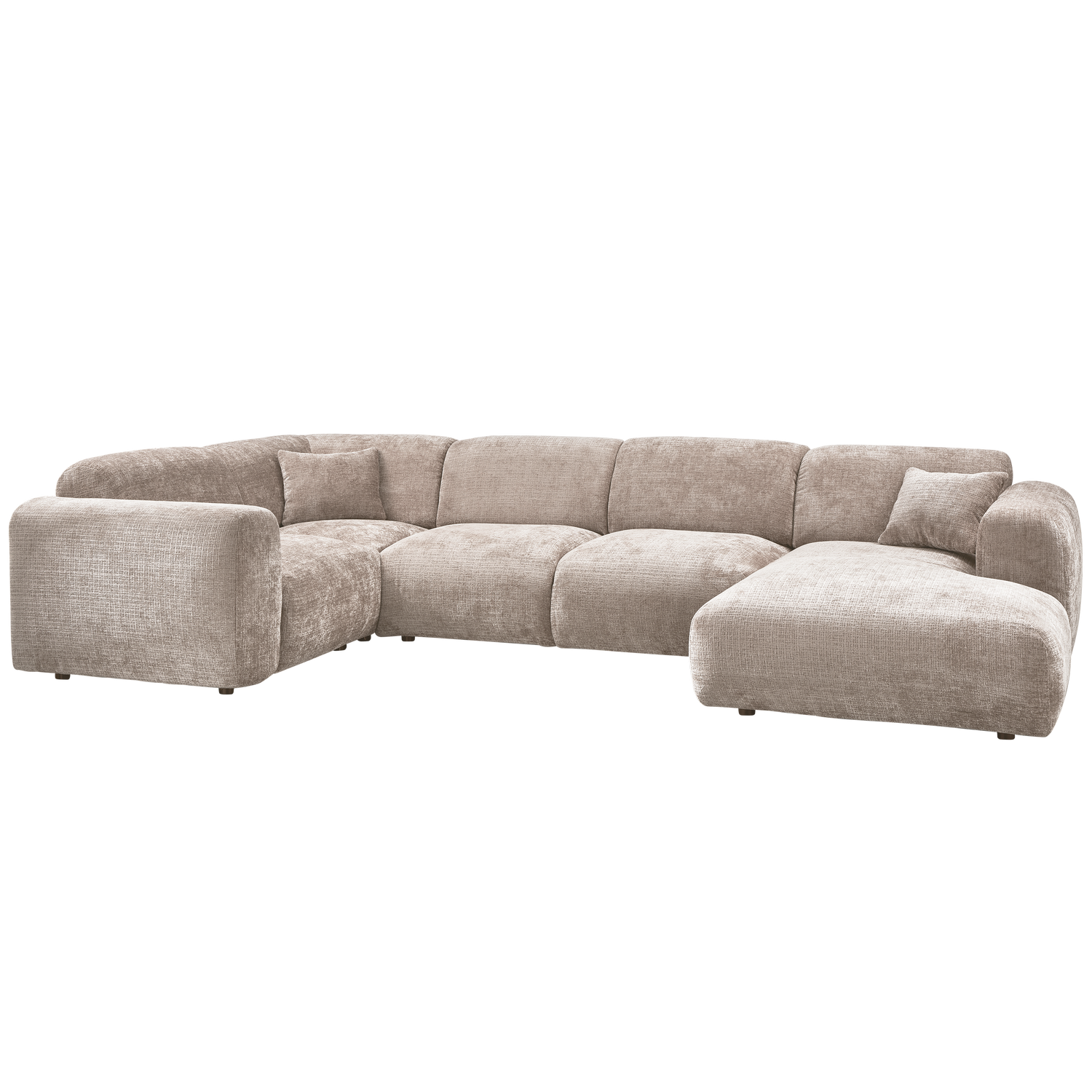 CLOUD ECKBANK LINKS GEWEBTE CHENILLE NATUR 375074-N
