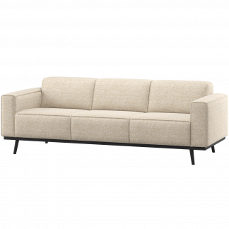 STATEMENT 3-SITZER SOFA SOFA 230 CM BEIGE MELANGE 377088-EM