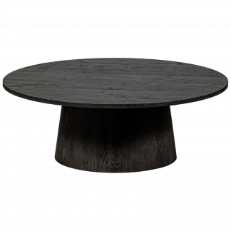 MAAN COUCHTISCH MDF DUNKELBRAUN 35xO100CM 377396-D