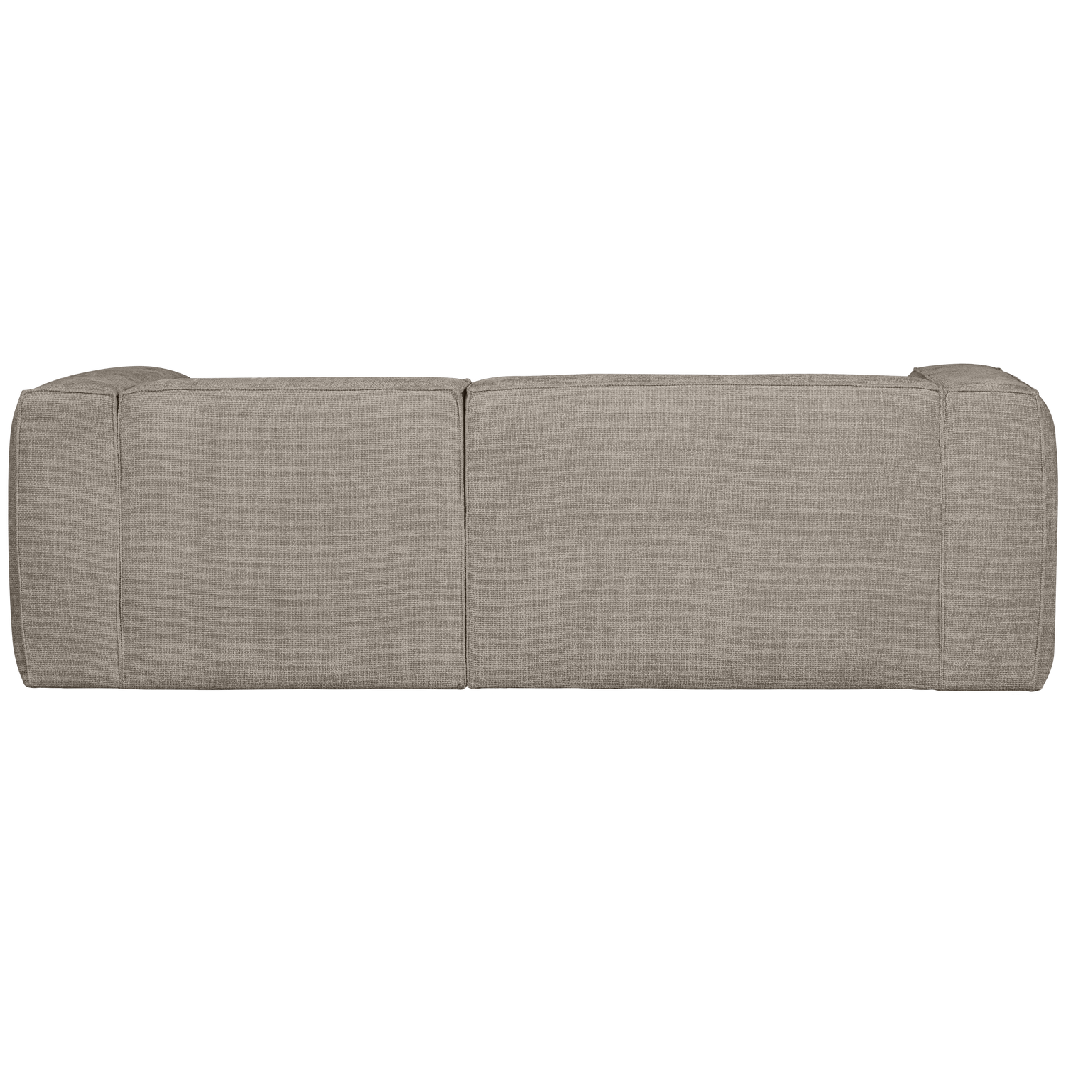 BEAN CHAISE LONGUE SOFA RECHTS CHUNKY MELANGE TRAVERTIN 377433-MR – Bild 4