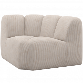 MOJO ECKELEMENT GERIPPTER STOFF ECRU 377458-E