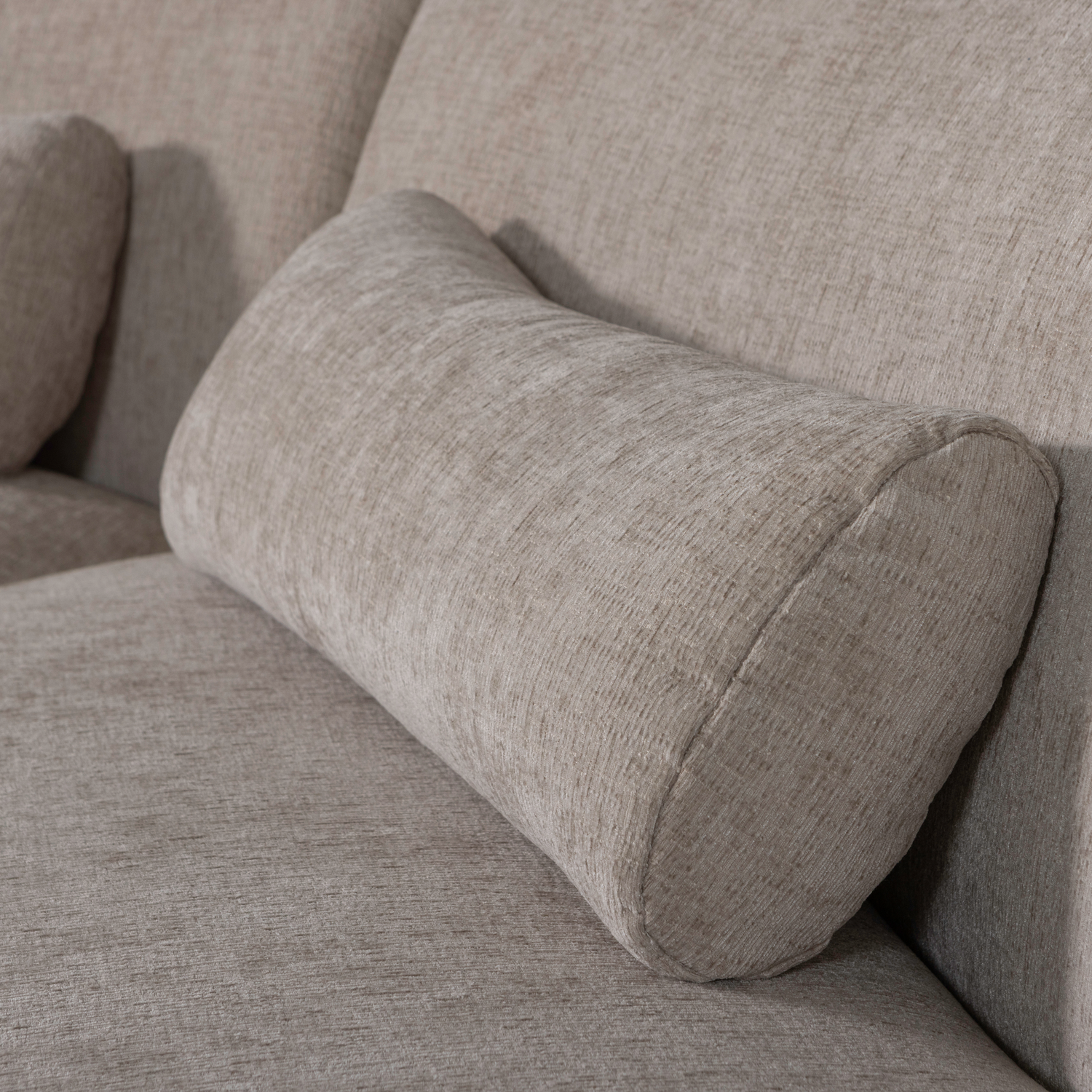 BATAVIER HALBRUNDES SOFA 4-SITZER VELVET SAND MELANGE 377654-VZ – Bild 8