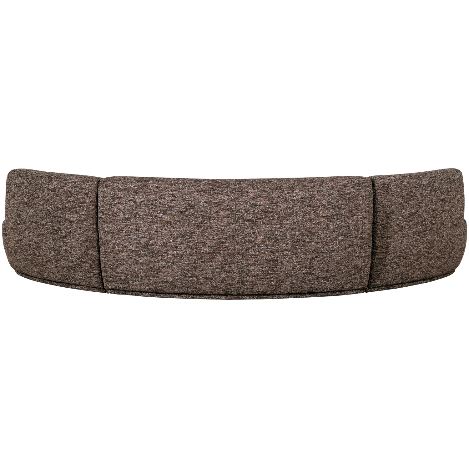 BATAVIER HALBRUNDES SOFA 6-SITZER BRAUN MELANGE 377655-RM – Bild 4