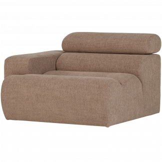NOVI 1-SITZER ELEMENT ARM LINKS BOUCLE TAUPE 377660-T
