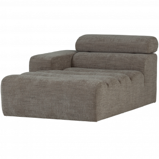 NOVI CHAISE LONGUE ELEMENT LINKS GRAU MELANGE 377663-GM