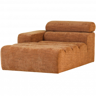 NOVI CHAISE LONGUE ELEMENT LINKS ORANGE MELANGE 377663-OM