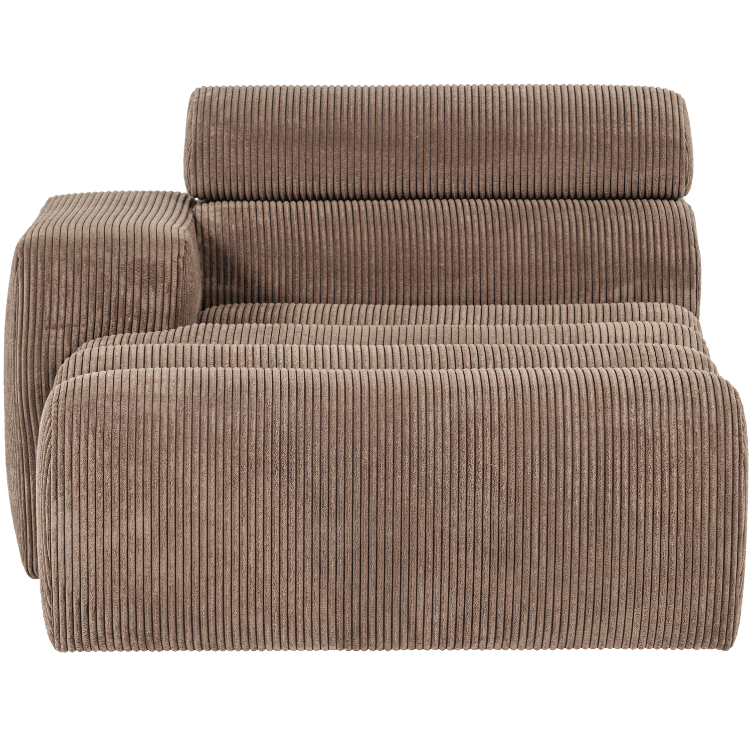 NOVI CHAISE LONGUE ELEMENT ARM LINKS GERIPPTER TAUPE 377663-RT – Bild 2