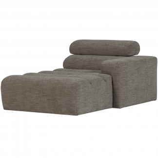 NOVI CHAISE LONGUE ELEMENT RECHTS GRAU MELANGE 377664-GM