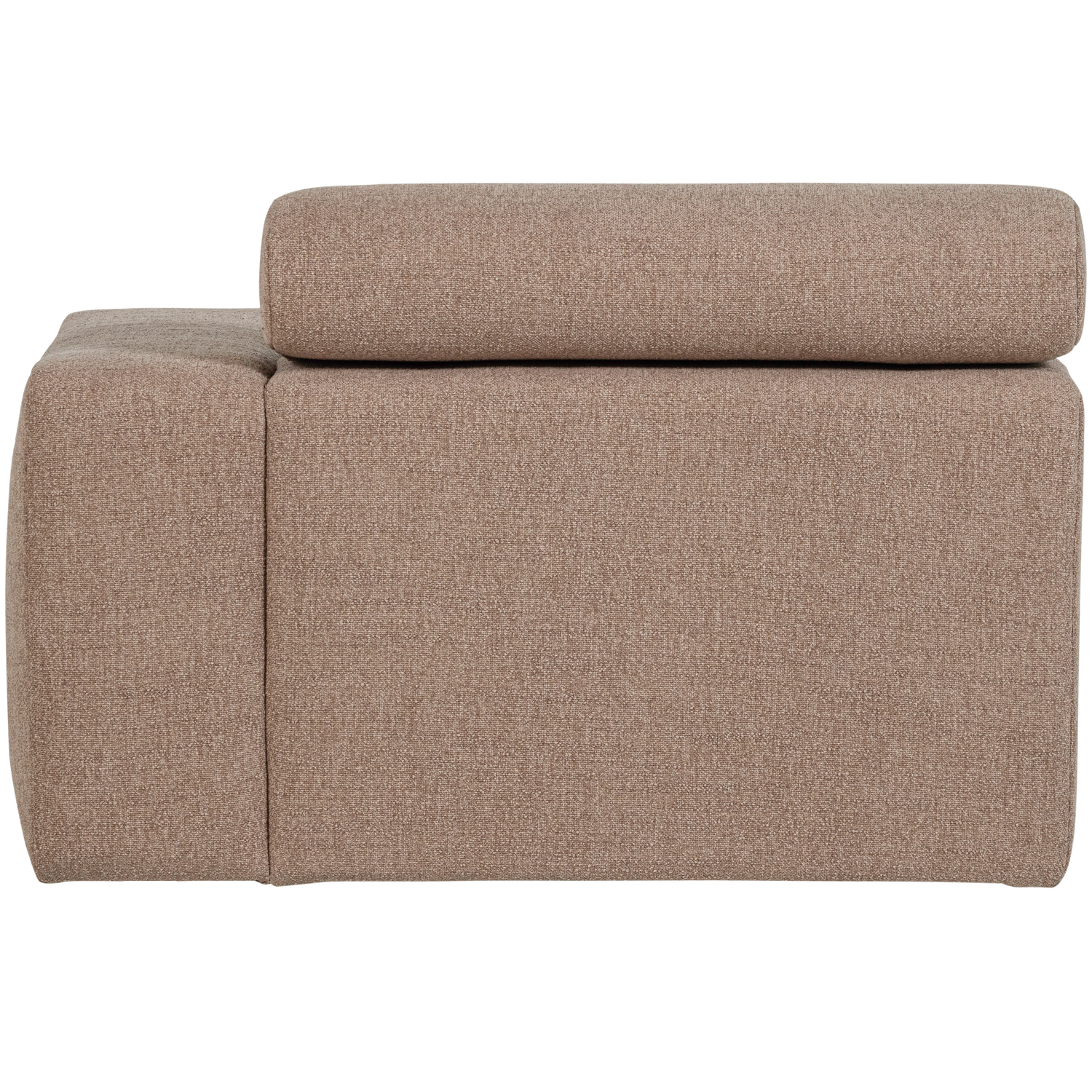 NOVI CHAISE LONGUE ELEMENT RECHTS BOUCLE TAUPE 377664-T – Bild 5