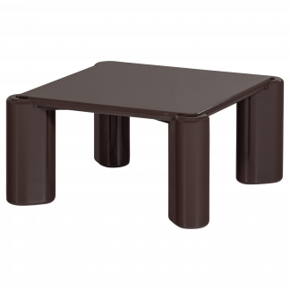 TIVEN COUCHTISCH HOLZ HOCHGLANZ DUNKELBRAUN [fsc] 377821-D