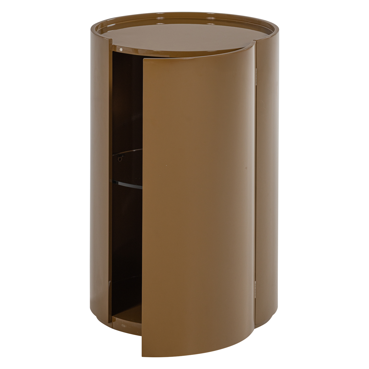SERA RUNDER SCHRANK 72XO45 CM HOLZ GLANZ HONINGGELB [fsc] 377822-H – Bild 3