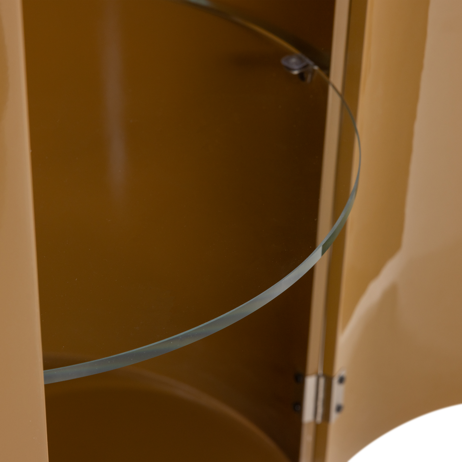 SERA RUNDER SCHRANK 72XO45 CM HOLZ GLANZ HONINGGELB [fsc] 377822-H – Bild 8