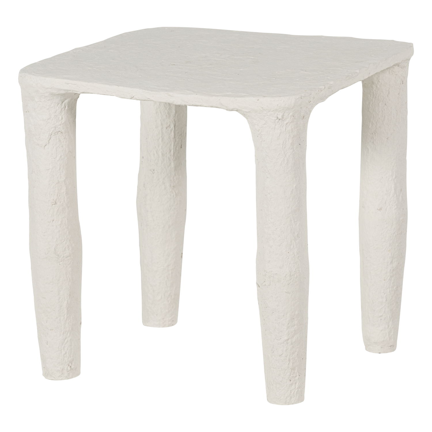 VION NIEDRIGER BEISTELTISCH PAPPMACHE OFF WHITE 377846-O