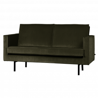 RODEO 2-SITZER SOFA VELVET DUNKELGRUN [fsc] 377960-156