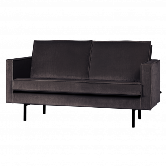 RODEO 2-SITZER SOFA VELVET ANTHRAZIT [fsc] 377960-79