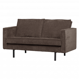 RODEO 2-SITZER SOFA GERIPPTER BRAUN [fsc] 377960-U