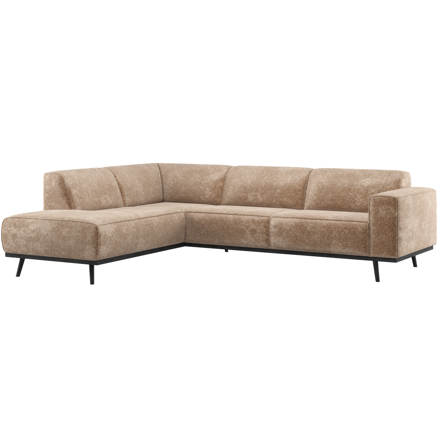 STATEMENT ECKBANK LINKEN CHENILLE VELVET TAUPE 378652-VT