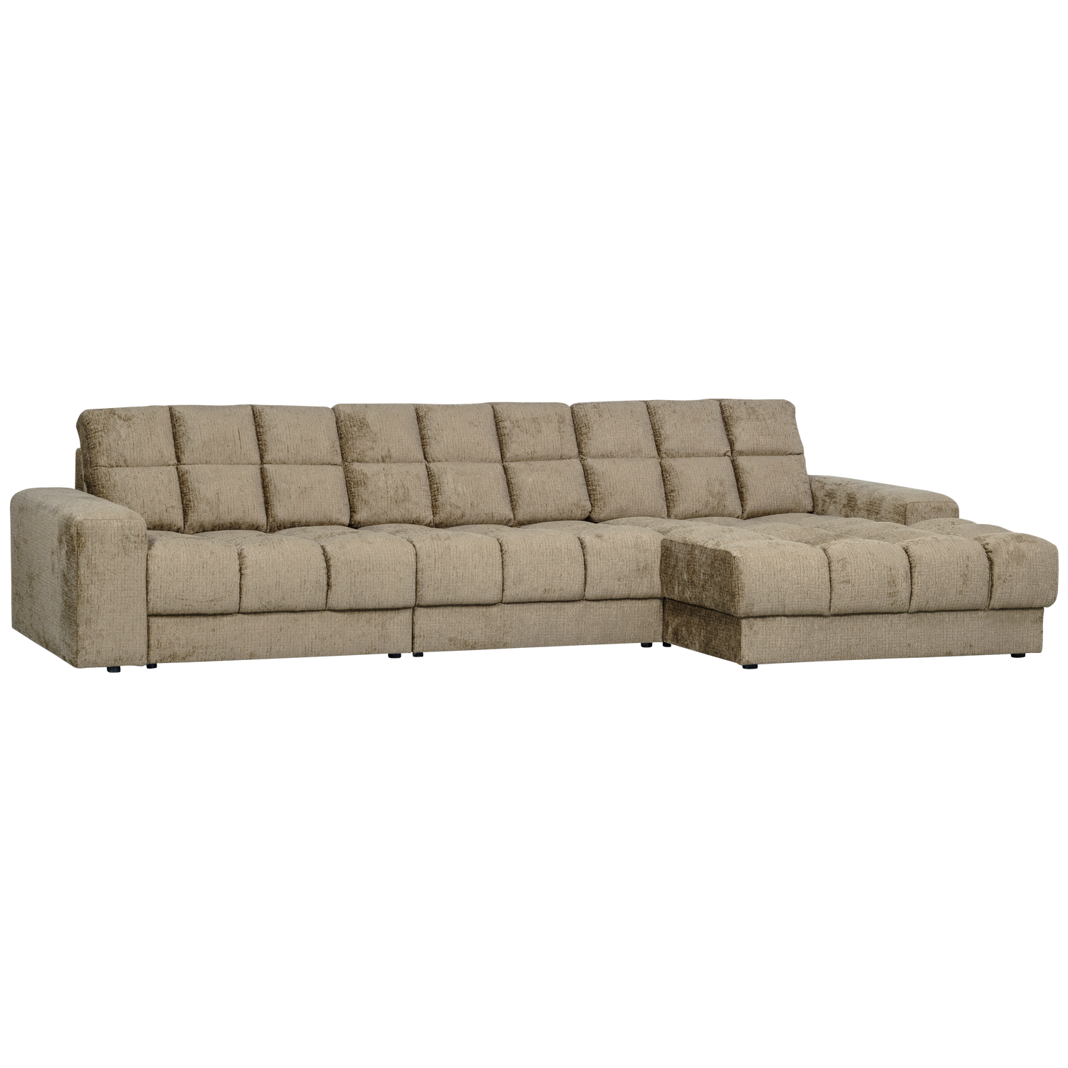 SECOND DATE CHAISE LONGUE RECHTS STRUKTUR SAMT WHEATFIELD 379013-WH – Bild 3
