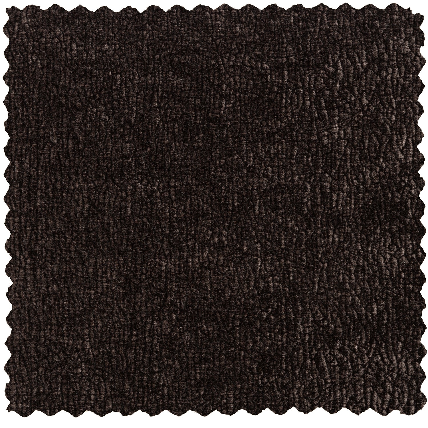 VOGUE BARHOCKER 65CM STRUCTURE 3D CHENILLE DUNKEL BRAUN 800294-DB – Bild 4