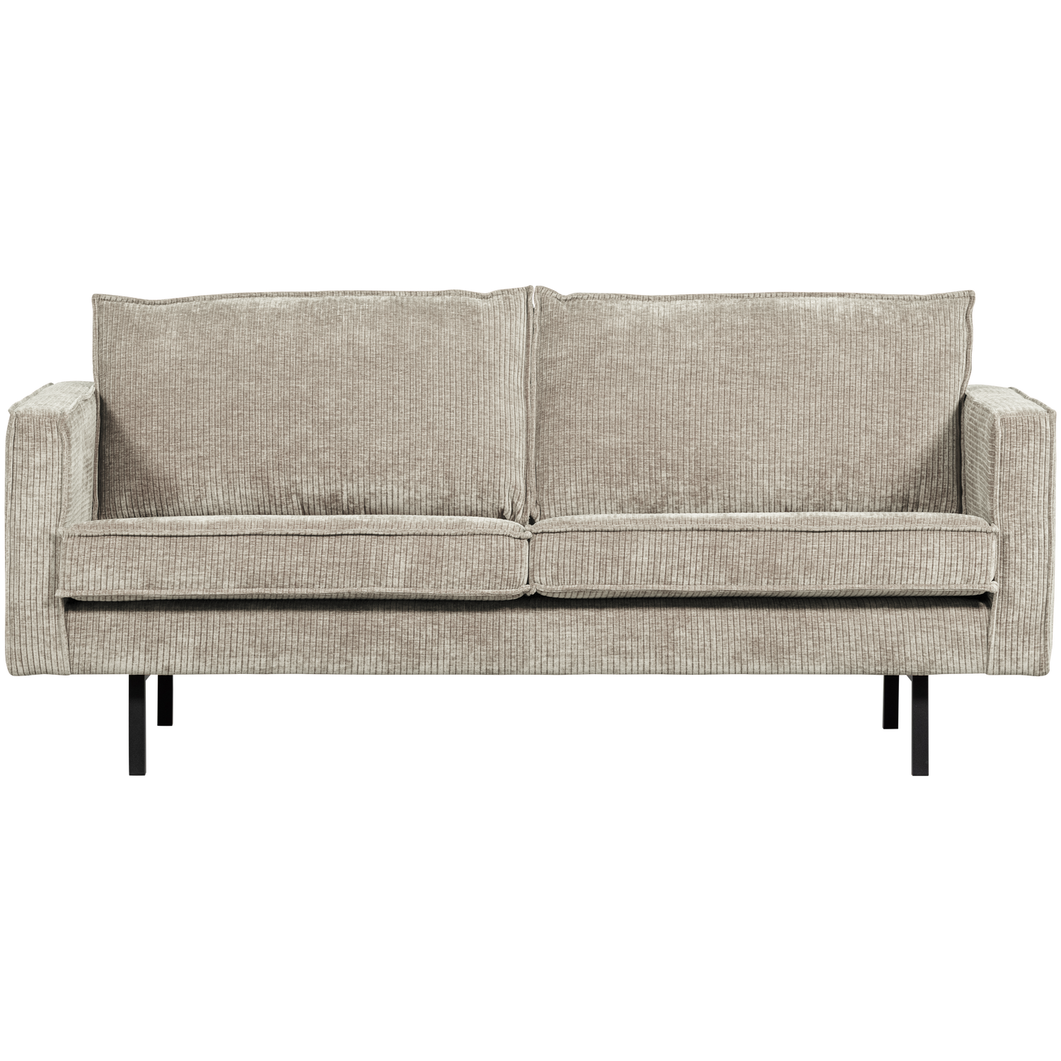 RODEO 2,5-SITZER SOFA GERIPPTER STOFF DUNKLER SAND 800542-D – Bild 2