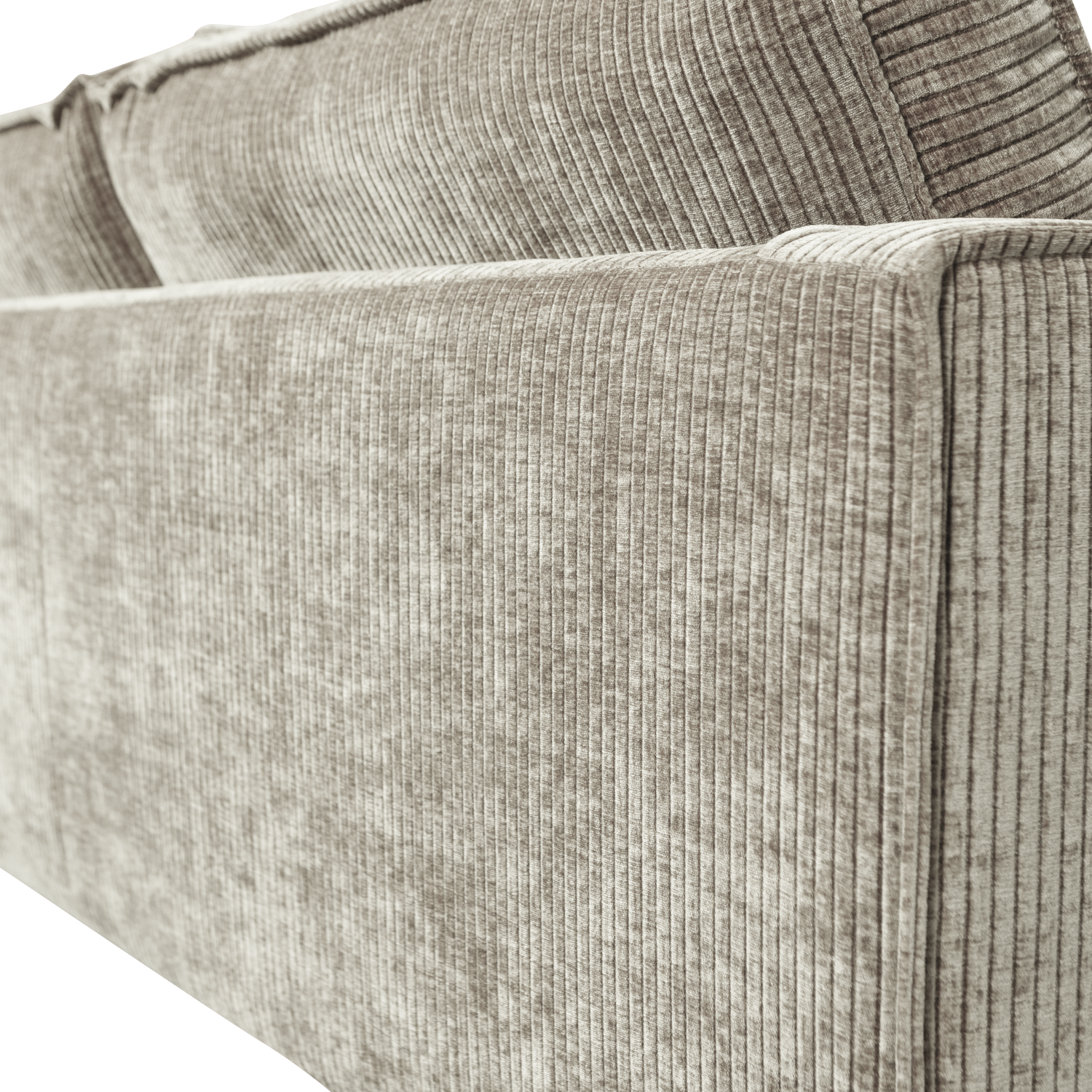 RODEO 2,5-SITZER SOFA GERIPPTER STOFF DUNKLER SAND 800542-D – Bild 5