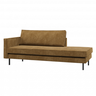 RODEO DAYBED LINKS GERIPPTER STOFF HONINGELB 800743-H