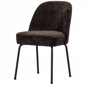 VOGUE ESSZIMMERSTUHL 3D CHENILLE DUNKELBRAUN 800816-DB