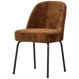 VOGUE ESSZIMMERSTUHL 3D CHENILLE MITTELBRAUN 800816-MB